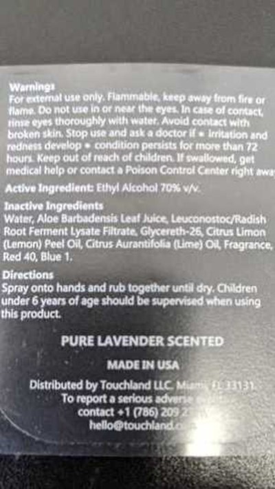 Back (Lavender Backlabel)